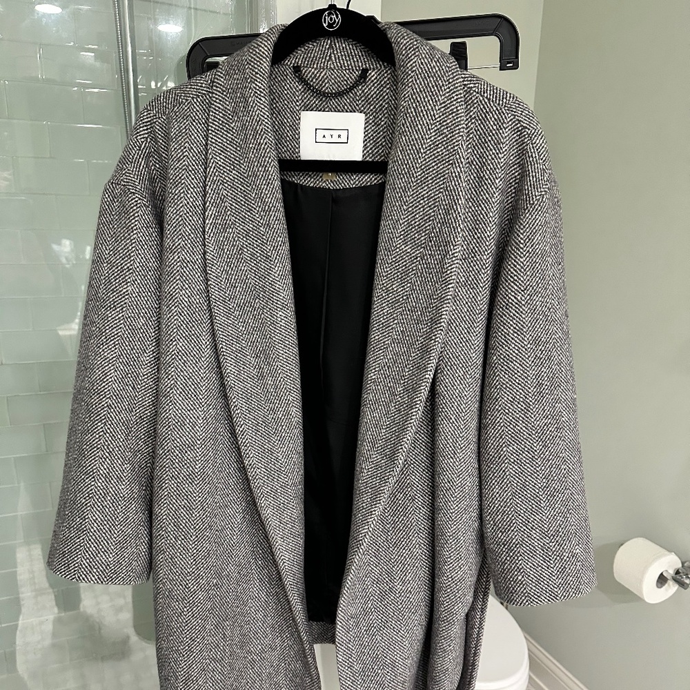 AYR Robe Style Blazer with belt size medium